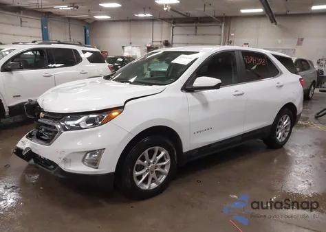 2021 Chevrolet Equinox Awd Lt z USA, uszkodzony, nr VIN 3GNAXUEV1MS173043